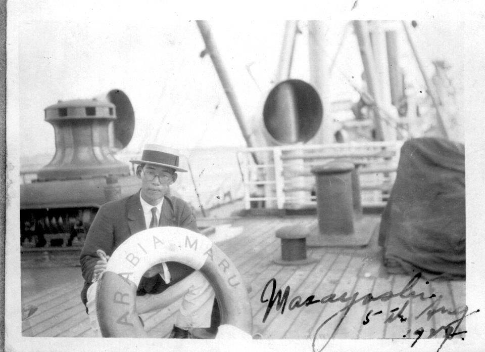 Pioneiro Daniel Nishizumi embarcando para missão no Brasil